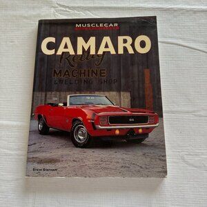 Muscle Car Camaro Softcover Book by Steve Statham